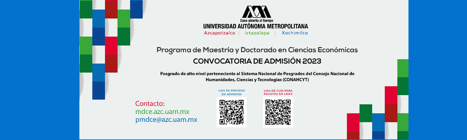 Convocatoria de la Maestría y Doctorado en Ciencias Económicas